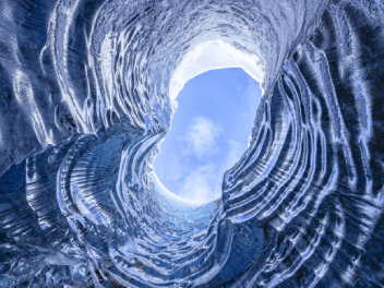 冰岛瓦特纳冰河图片素材